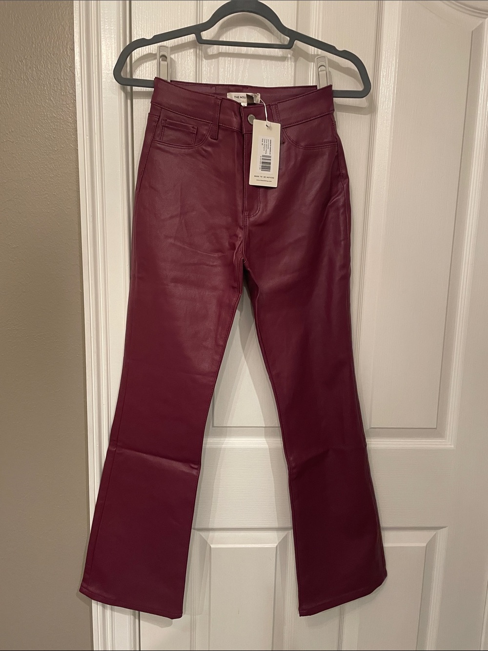 Noli Burgundy Boot Cut Women's Jeans